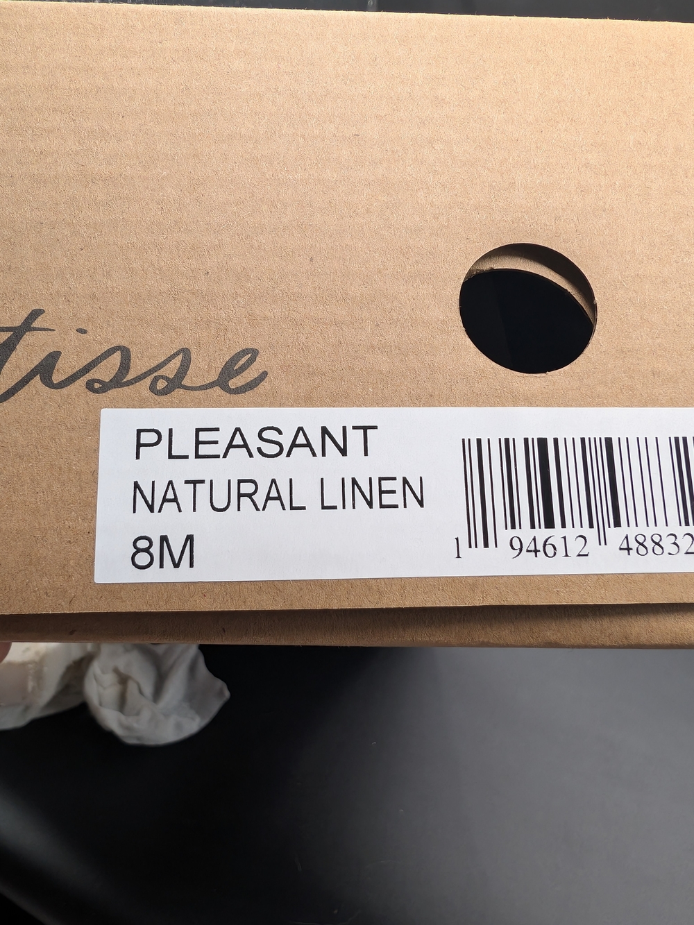 Matisse Beige Ruffle Slide Heels - Picture 4 of 4